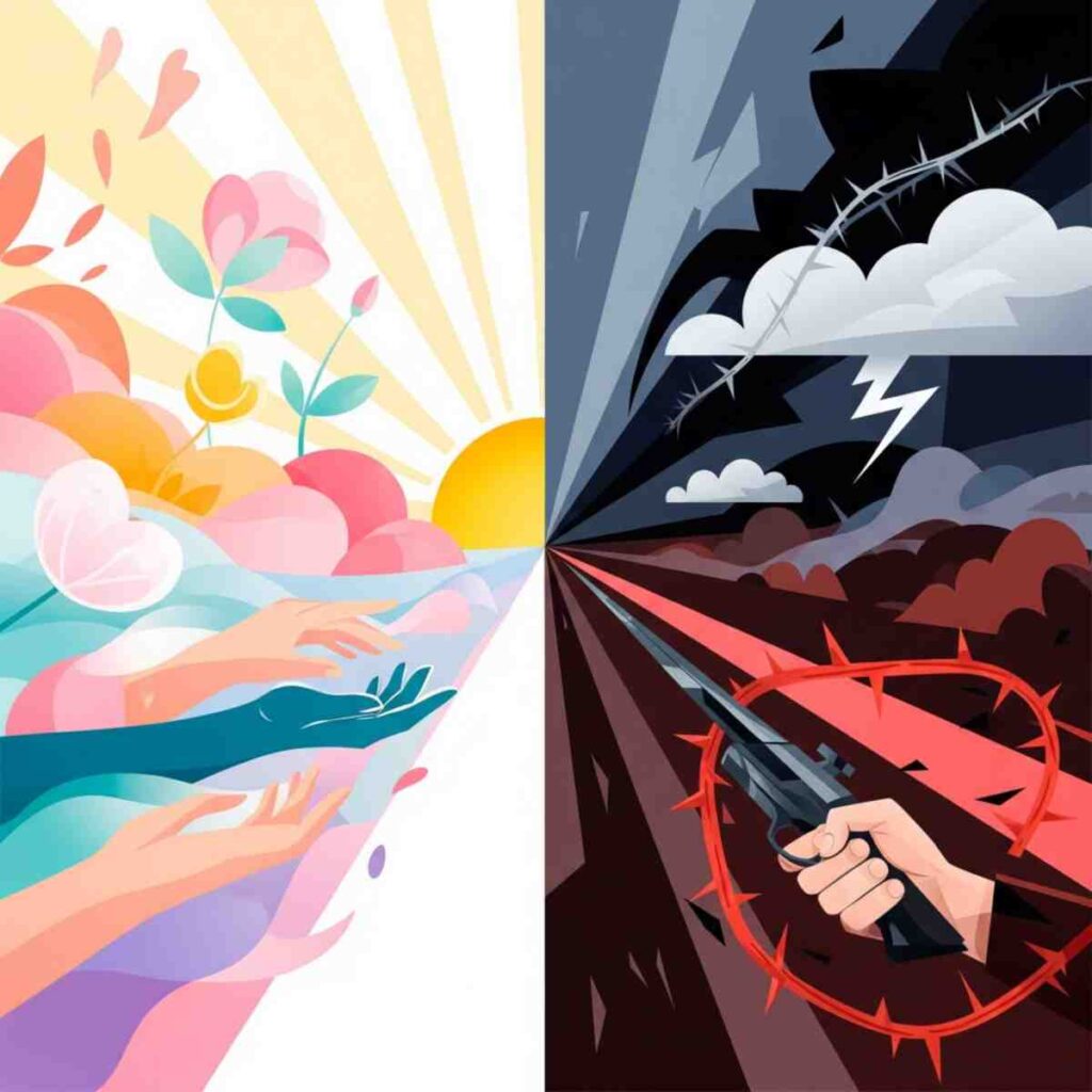 अच्छे कर्म तथा बुरे कर्म